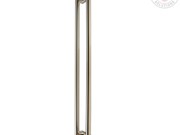 CDHE90 Offset Elliptical Tube Pull Handle 1000mm OA - 960mm CTC Polished Stainless Steel